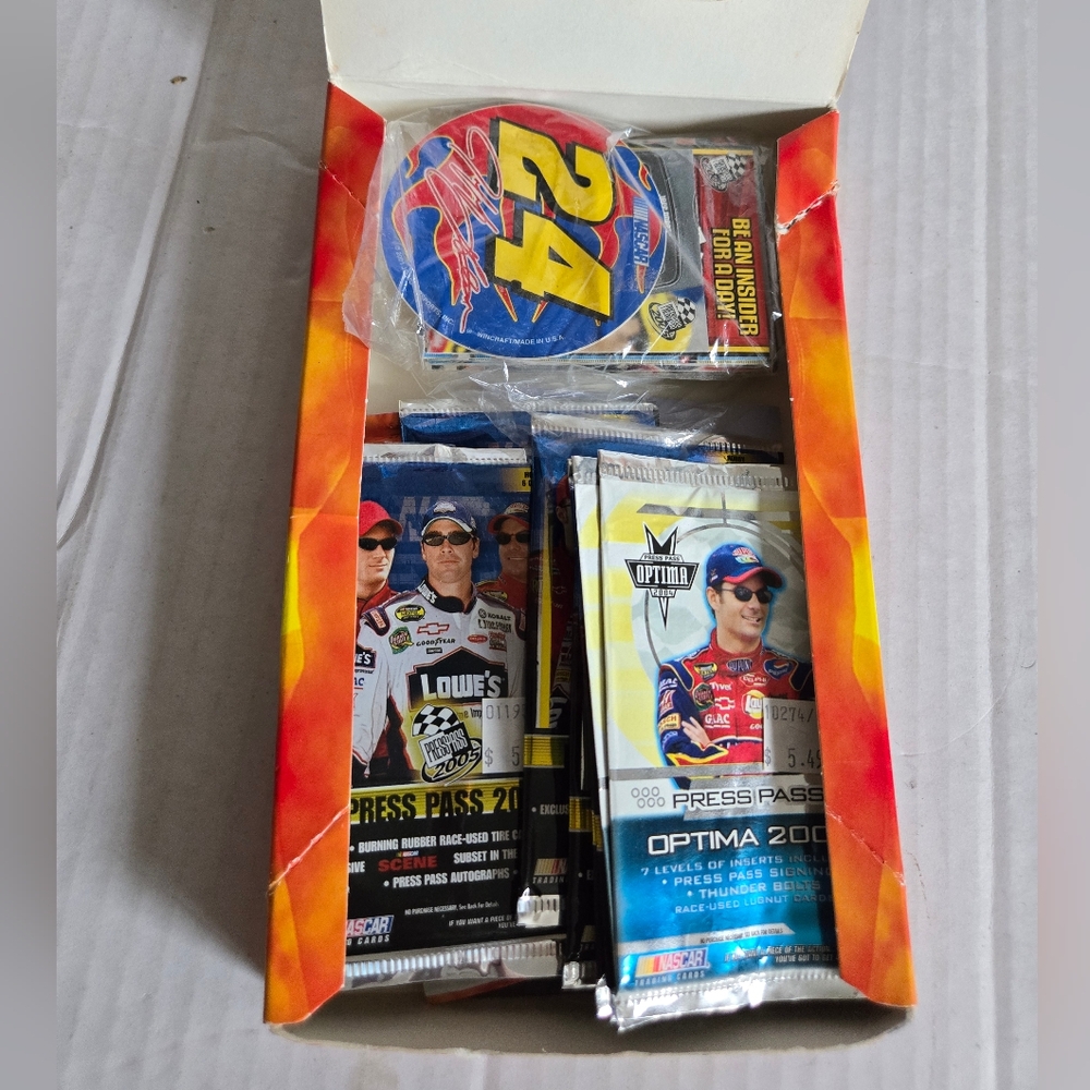 Nascar 50th Anniversary Wheels '98 Race Cards
